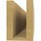 Ekena Millwork 4in. W x 6in. H x 24in. L Durham Woodgrain TimberThane Rafter Tail, Primed Tan RFTUR04X06X24DURRCPR - alternate 4